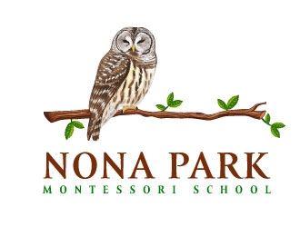 Nona Park Montessori School logo design by AYATA
