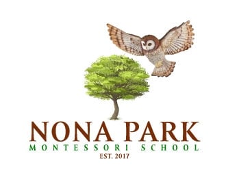 Nona Park Montessori School logo design by AYATA