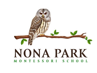Nona Park Montessori School logo design by AYATA