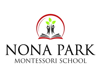 Nona Park Montessori School logo design by jetzu