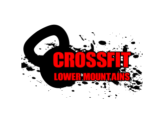 Crossfit lower mountains logo design by beejo