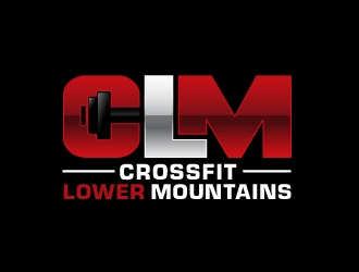 Crossfit lower mountains logo design by fantastic4