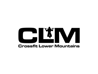 Crossfit lower mountains logo design by ROSHTEIN