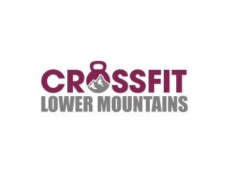 Crossfit lower mountains logo design by ingepro