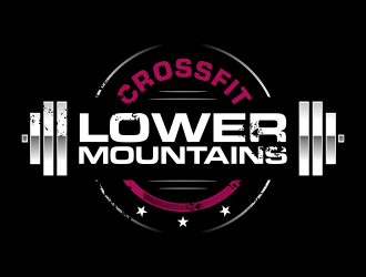 Crossfit lower mountains logo design by ingepro