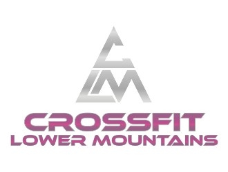 Crossfit lower mountains logo design by rizuki