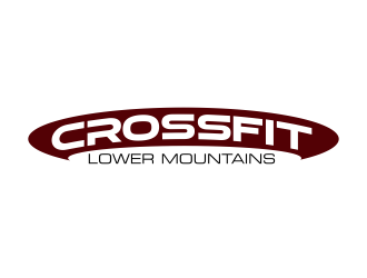 Crossfit lower mountains logo design by ekitessar