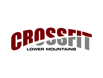 Crossfit lower mountains logo design by ekitessar