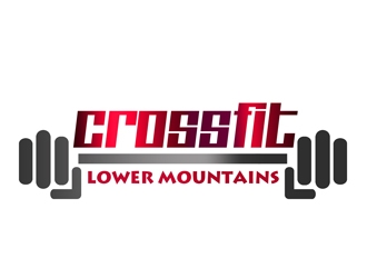 Crossfit lower mountains logo design by Arrs