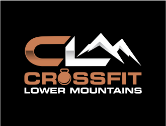Crossfit lower mountains logo design by mutafailan