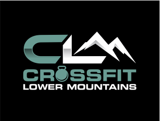 Crossfit lower mountains logo design by mutafailan