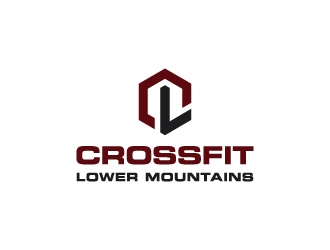 Crossfit lower mountains logo design by zakdesign700