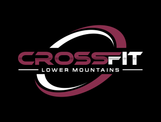 Crossfit lower mountains logo design by kopipanas