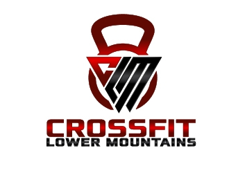 Crossfit lower mountains logo design by iBal05