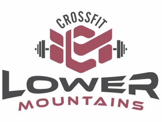 Crossfit lower mountains logo design by naisD
