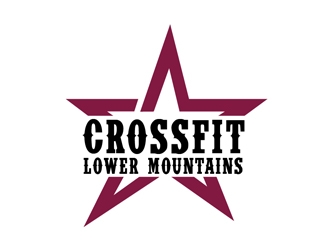 Crossfit lower mountains logo design by Roma
