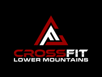 Crossfit lower mountains logo design by lexipej
