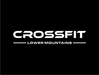 Crossfit lower mountains logo design by sheilavalencia