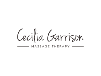 Cecilia Garrison Massage Therapy logo design by dewipadi