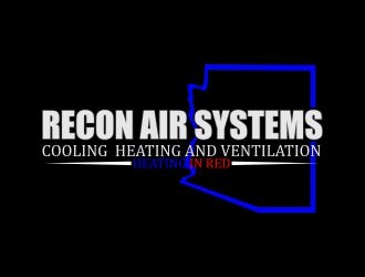Recon Air Systems logo design by naldart