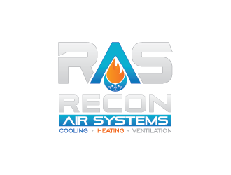 Recon Air Systems logo design by dencowart