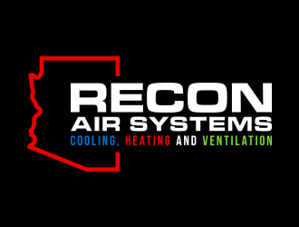 Recon Air Systems logo design by lexipej