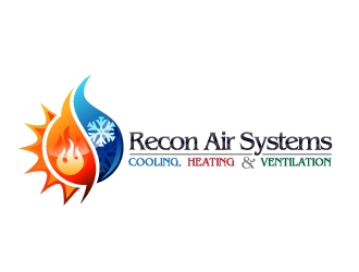 Recon Air Systems logo design by Dawnxisoul393