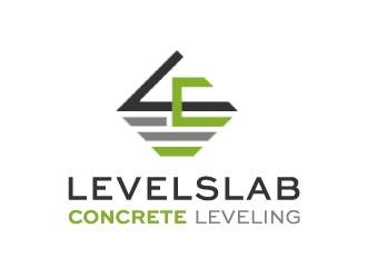 LevelSlab Concrete Leveling logo design by nehel