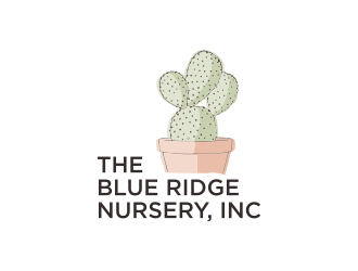 THE BLUE RIDGE NURSERY, INC. logo design by dewipadi