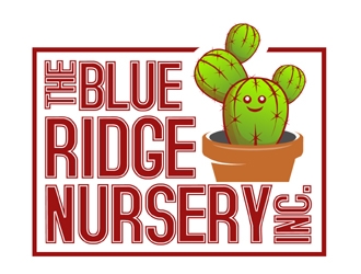 THE BLUE RIDGE NURSERY, INC. logo design by MAXR