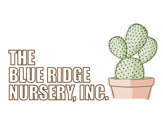 THE BLUE RIDGE NURSERY, INC. logo design by scriotx