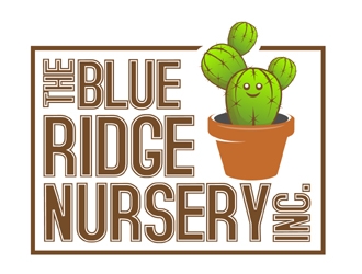 THE BLUE RIDGE NURSERY, INC. logo design by MAXR