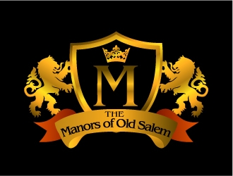 The Manors of Old Salem logo design by Dawnxisoul393