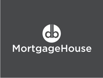 db MortgageHouse logo design by Diancox