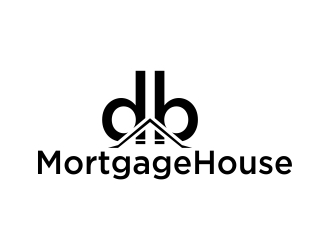 db MortgageHouse logo design by dibyo