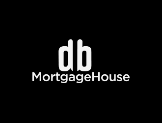 db MortgageHouse logo design by Inlogoz