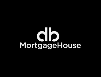 db MortgageHouse logo design by Inlogoz