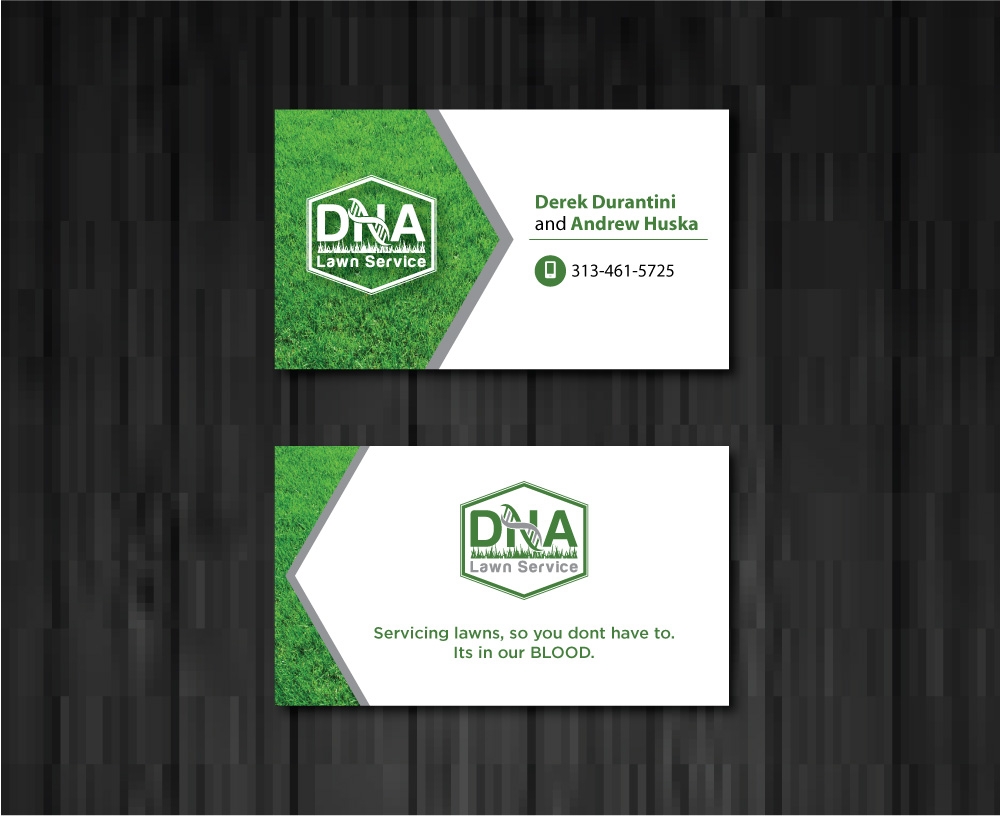 DNA Lawn Service logo design by fritsB