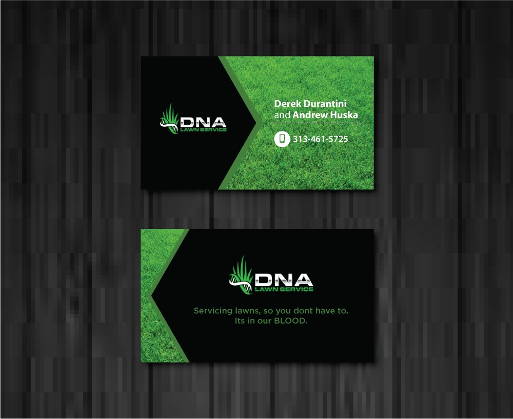 DNA Lawn Service logo design by fritsB