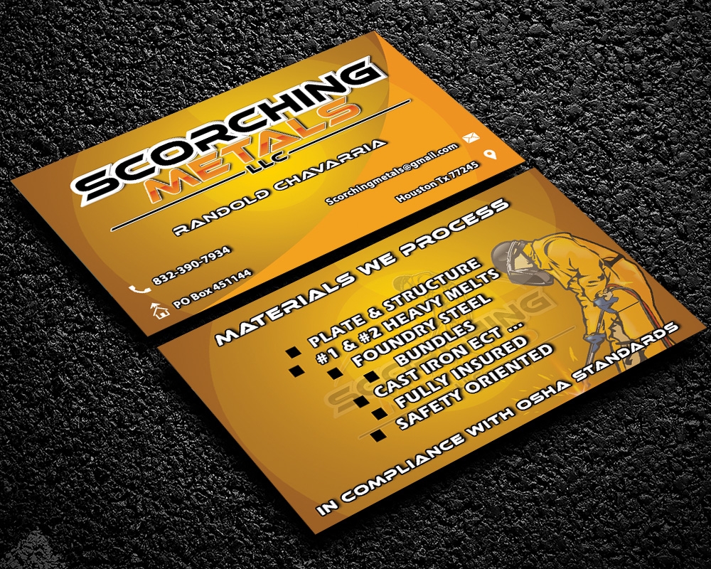 Scorching Metals LLC  logo design by MastersDesigns