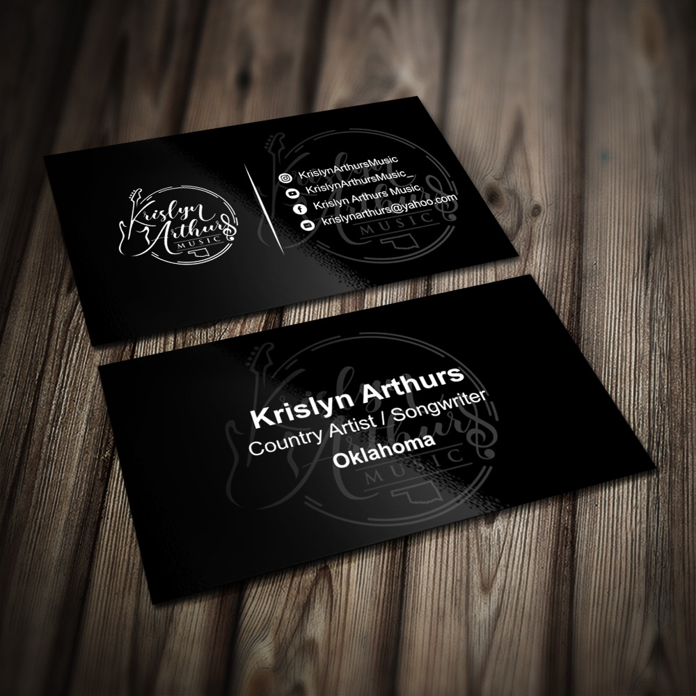 Krislyn Arthurs Music logo design by Kindo