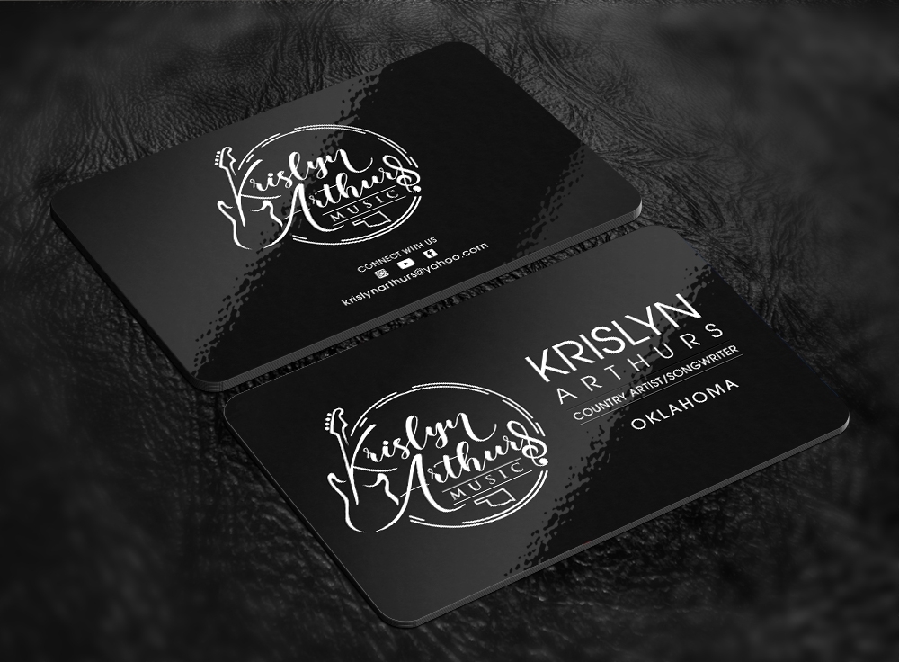 Krislyn Arthurs Music logo design by abss