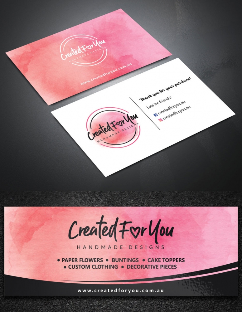 Created For You logo design by Boomstudioz