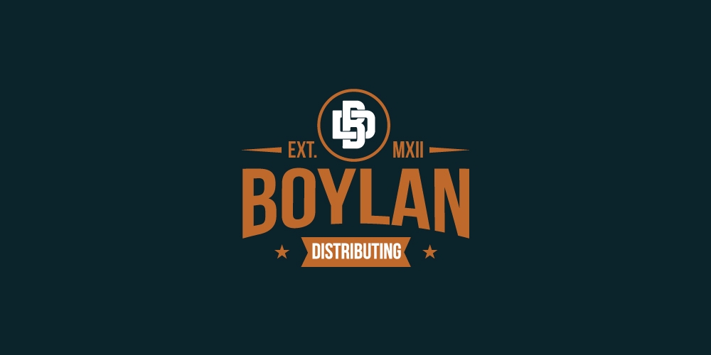 Boylan Distributing logo design by Akhtar