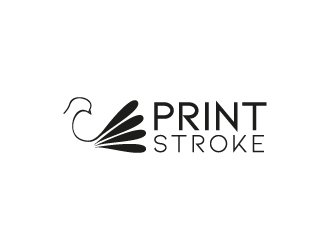 Print Stroke logo design by MUSANG
