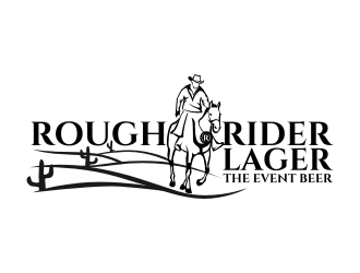 Rough Rider Lager or Rough Rider Beer logo design by rgb1