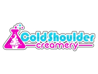 Cold shoulder creamery logo design by Aelius