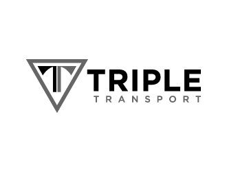 Triple Transport logo design by denfransko