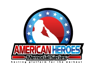 American Heroes, Memorial Series logo design by ZQDesigns