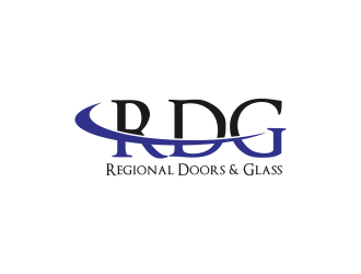 Regional Doors & Glass logo design by Greenlight